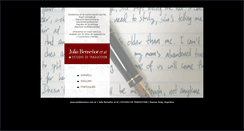 Desktop Screenshot of juliabensenor.com.ar
